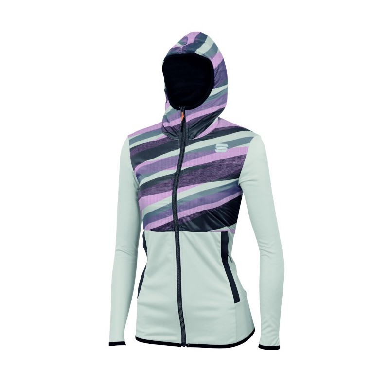 женская куртка Sportful Rythmo W Jacket светло-серая женская куртка Sportful Rythmo W Jacket светло-серая